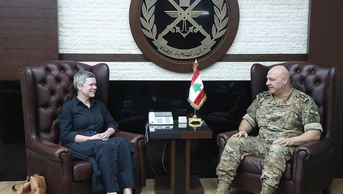 Army Commander Broaches Latest Developments With EU’s Waele, ATFL, and MPs