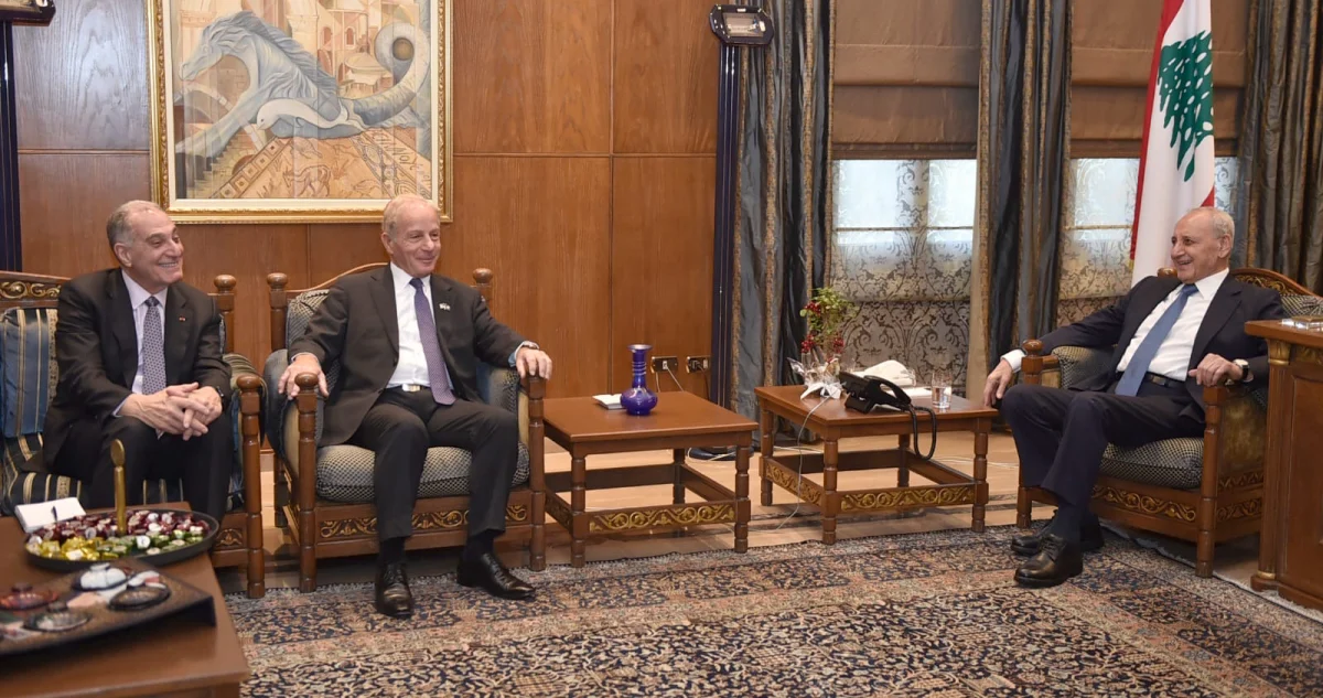ATFL Delegation Holds Separate Meetings with Geagea, Berri on Political and Security Challenges