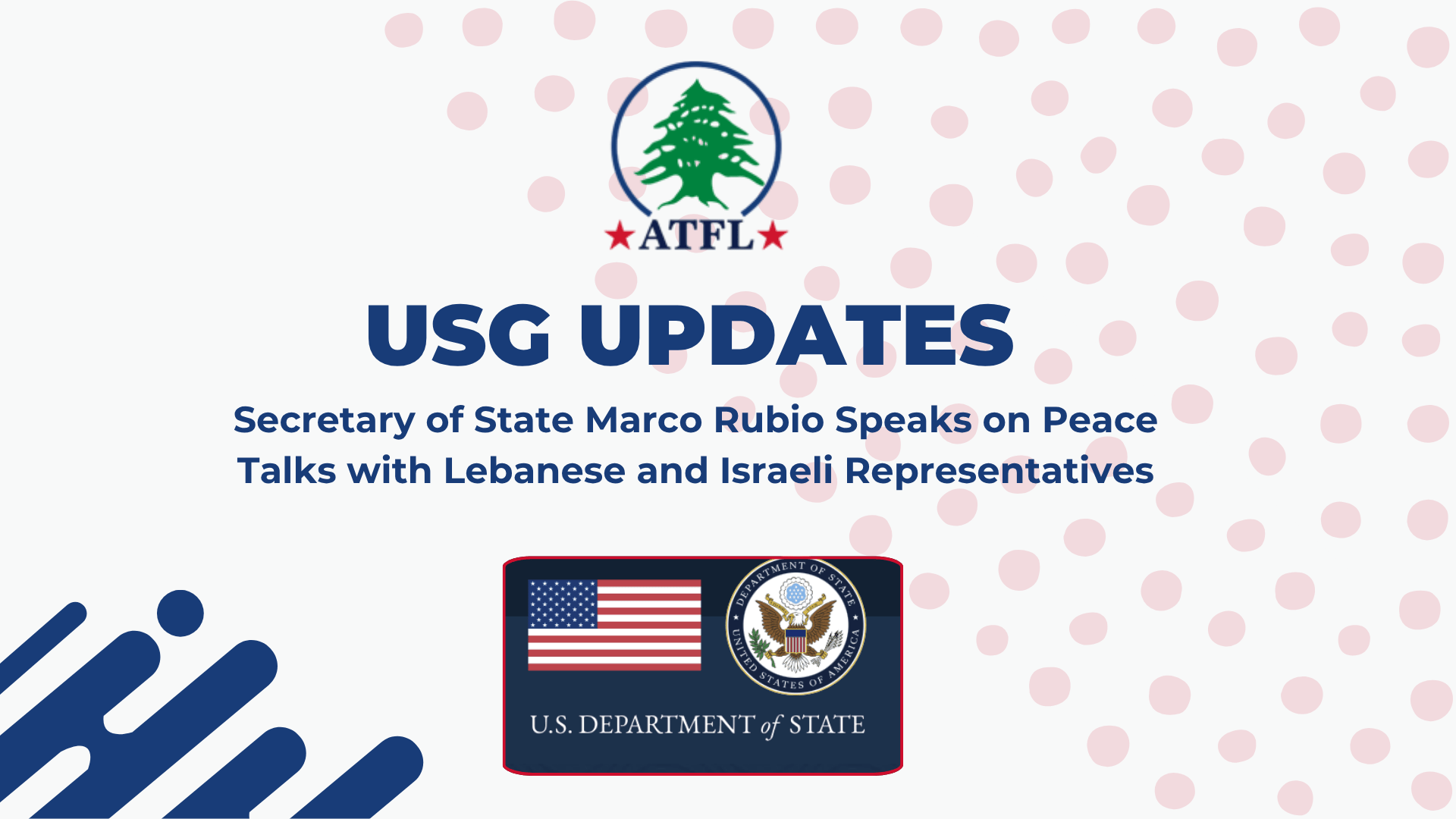 Secretary of State Marco Rubio Speaks on Peace Talks with Lebanese and Israeli Representatives